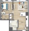 One Bedroom One Bath A